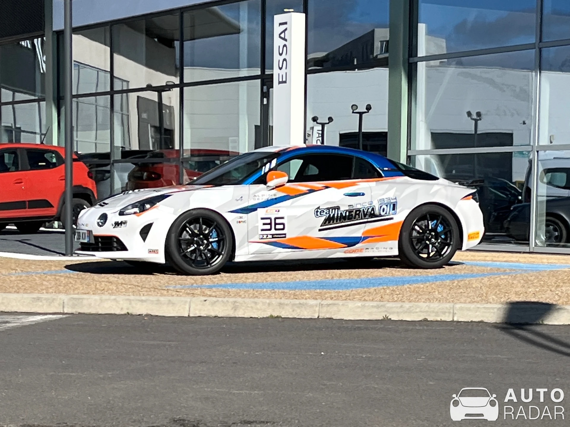 Alpine A110 S spotted in Béziers, France