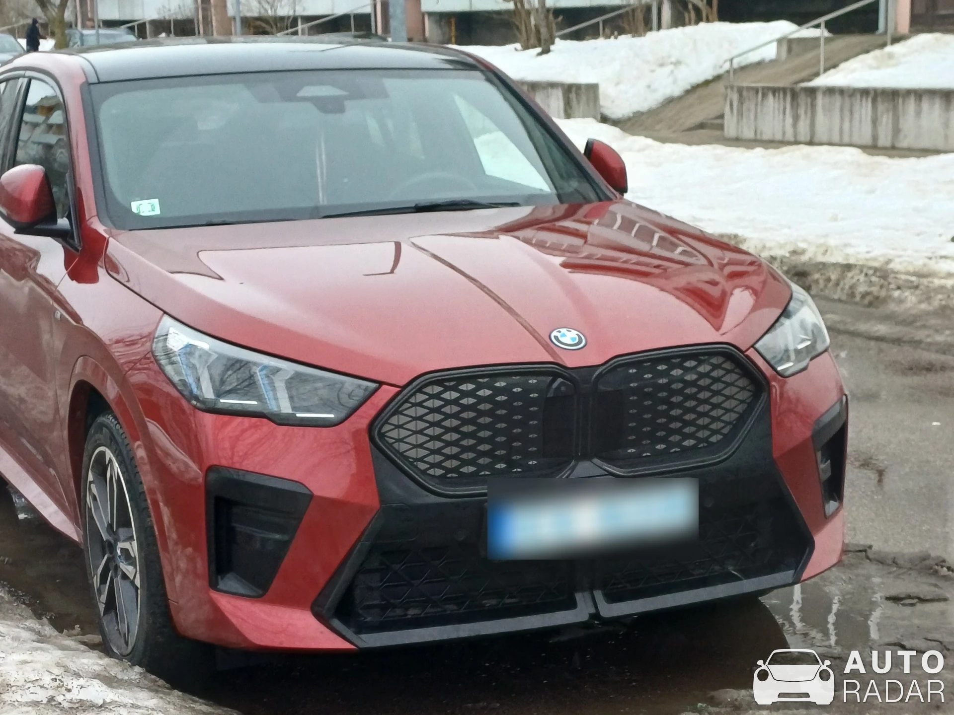 BMW iX2 spotted in Liepāja