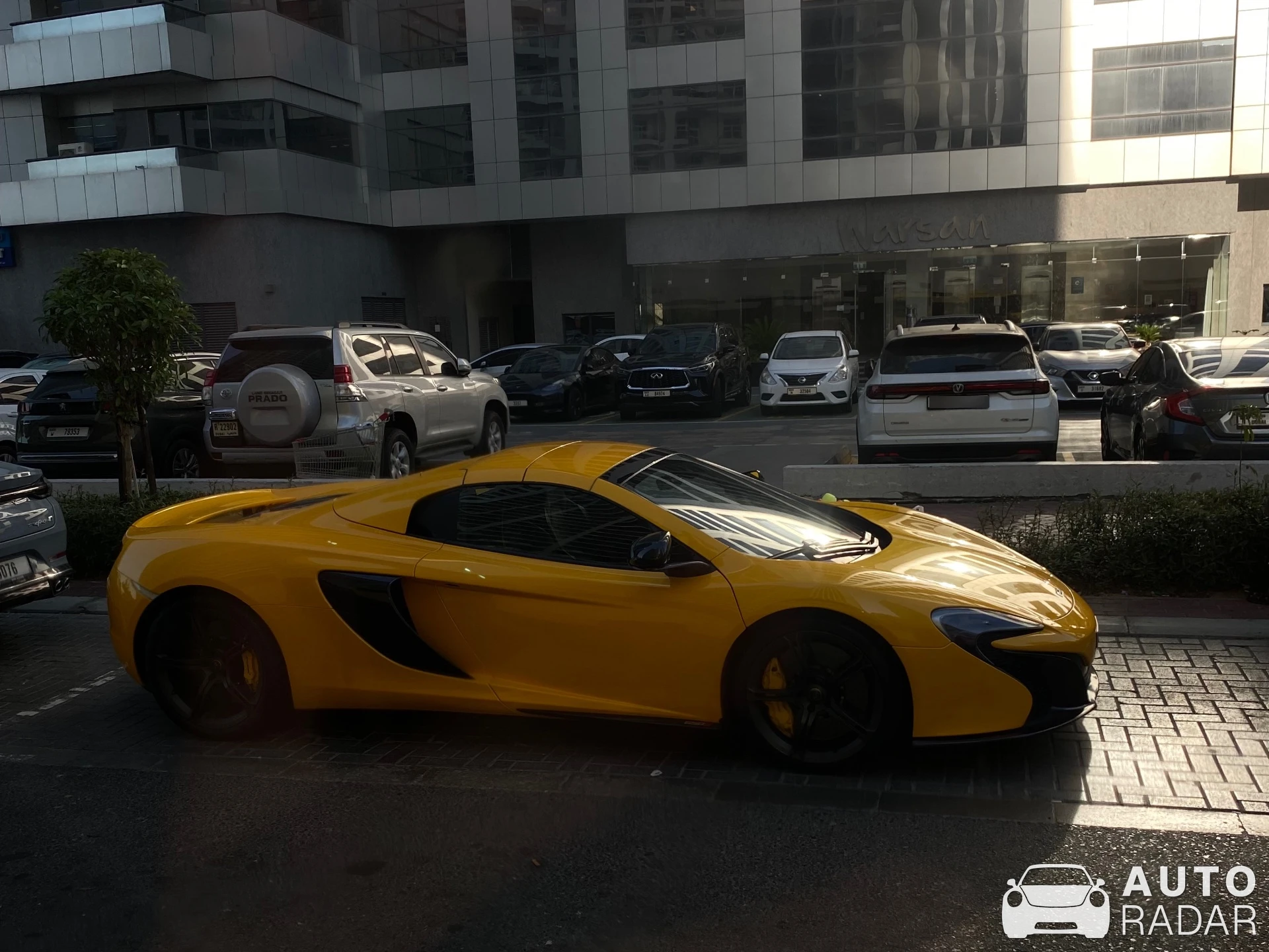 McLaren 650S Spider spotted in Dubai, United Arab Emirates