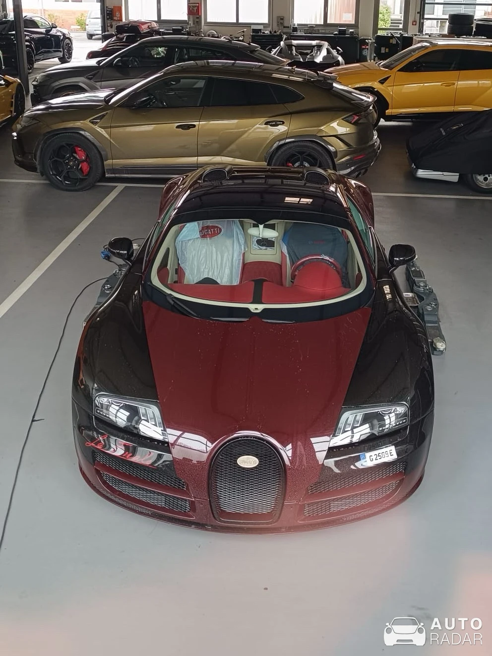 Bugatti Veyron 16.4 Grand Sport Vitesse La Finale spotted in Frankfurt am Main