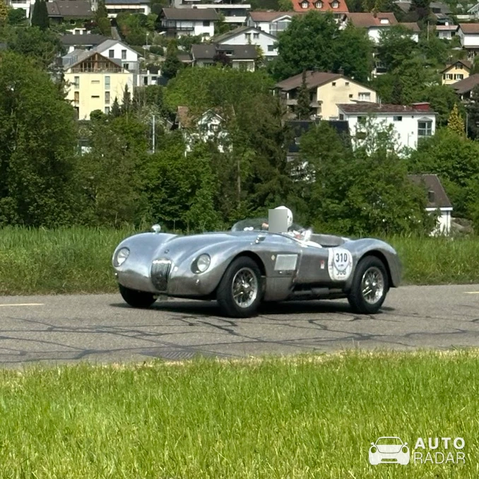 Jaguar C-Type spotted in Rudolfstetten-Friedlisberg