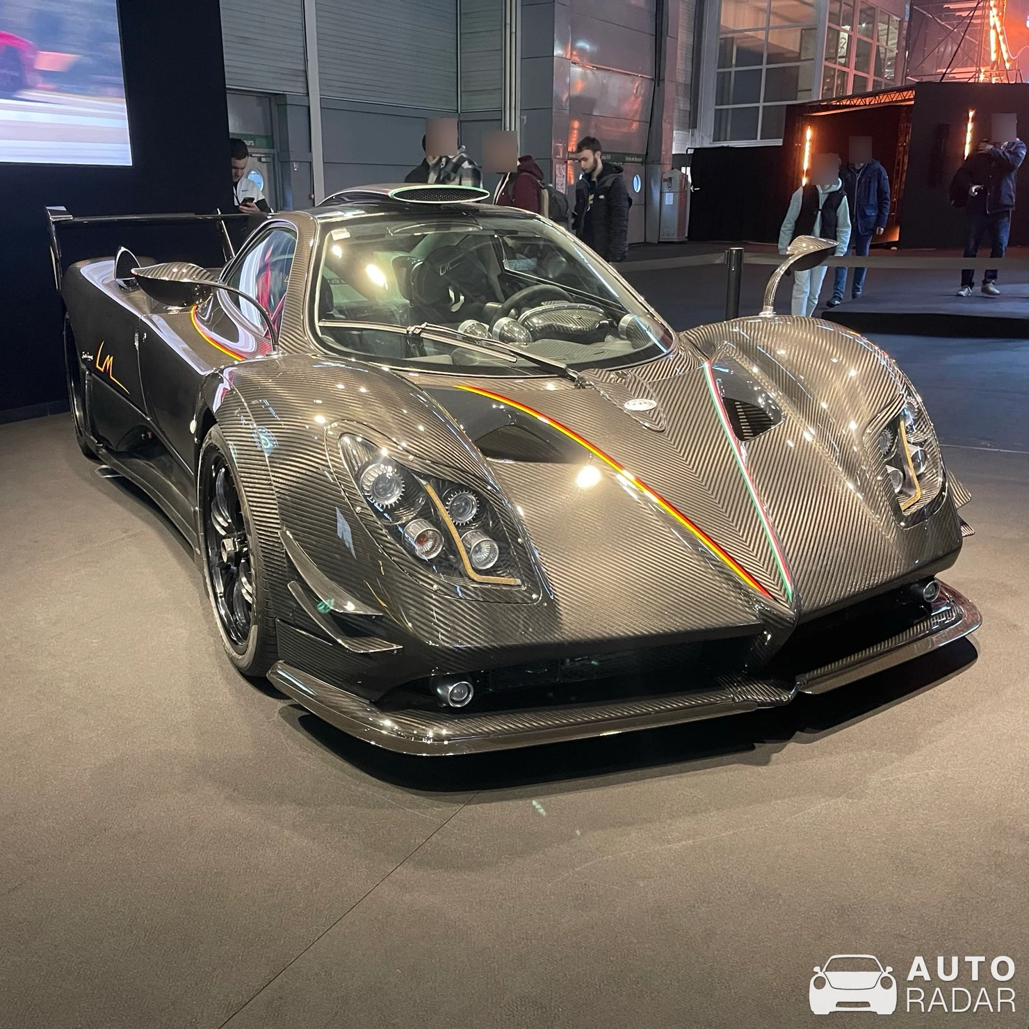 Pagani Zonda LM spotted in Paris