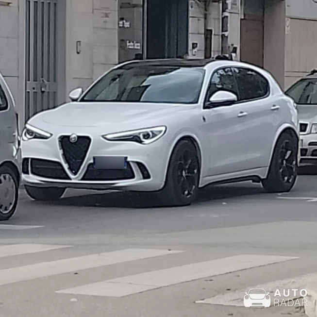 Alfa Romeo Stelvio Quadrifoglio spotted in Bitonto, Italy