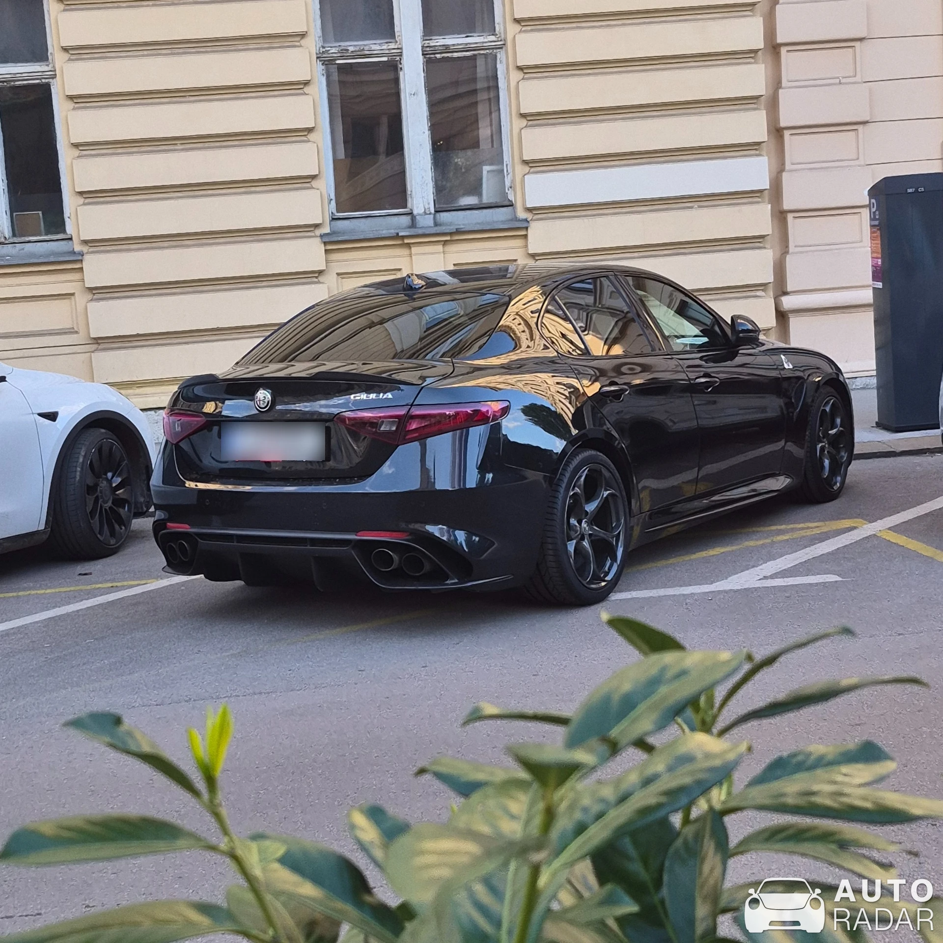 Alfa Romeo Giulia GTA spotted in Ljubljana