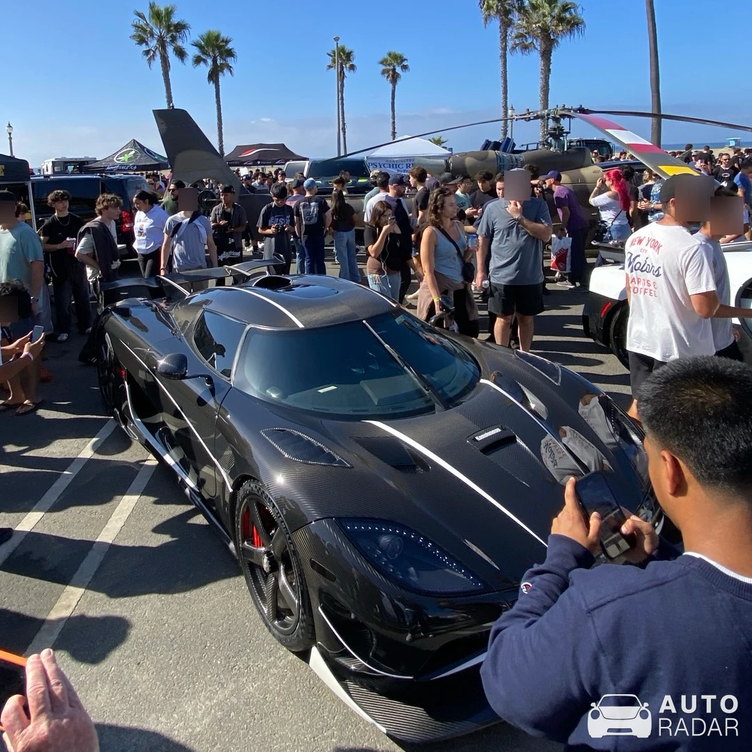 Koenigsegg Agera RS Draken spotted in Huntington Beach