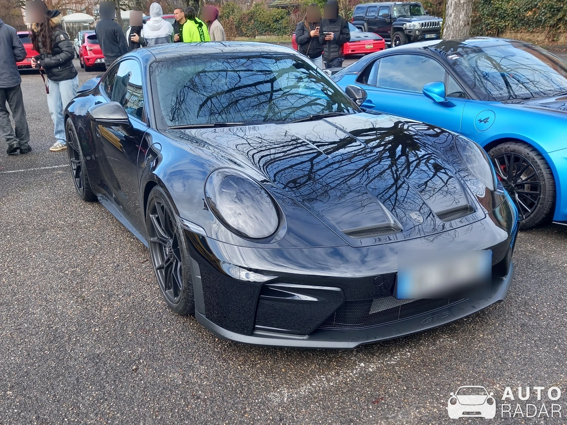 Porsche 992 GT3 Touring MkII spotted in Annecy, France