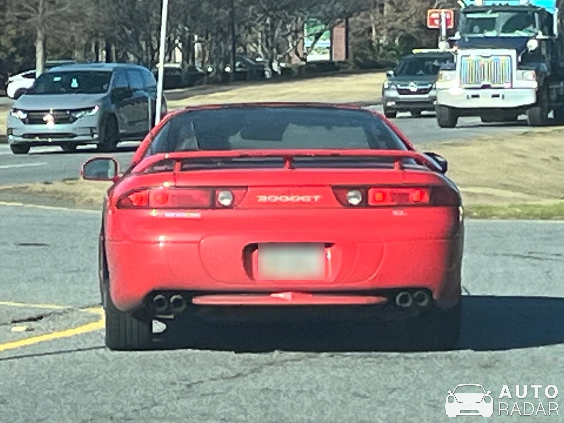 Mitsubishi 3000 GT spotted in Ngari Diqu, China