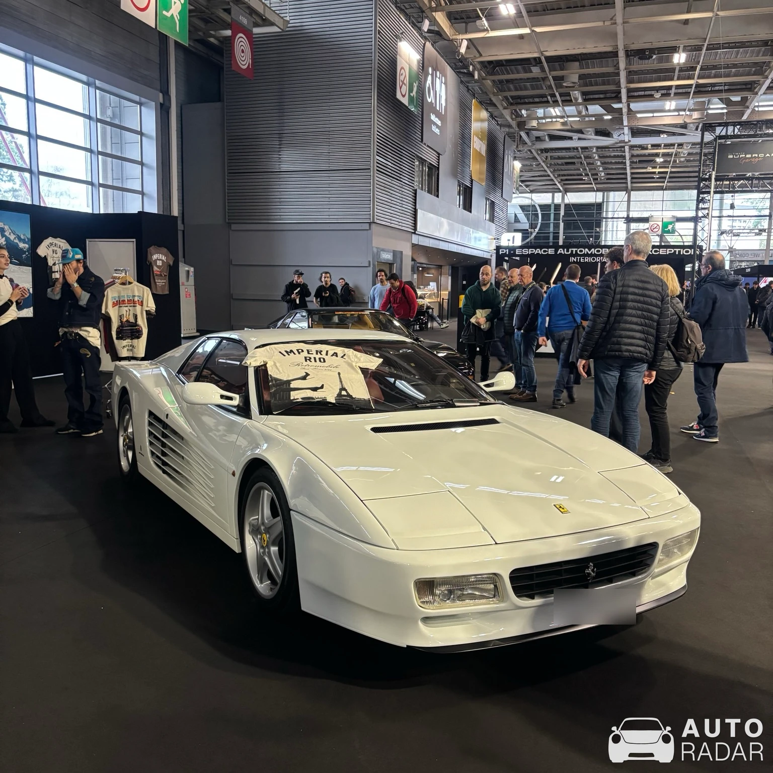 Ferrari 512 TR spotted in Paris, France