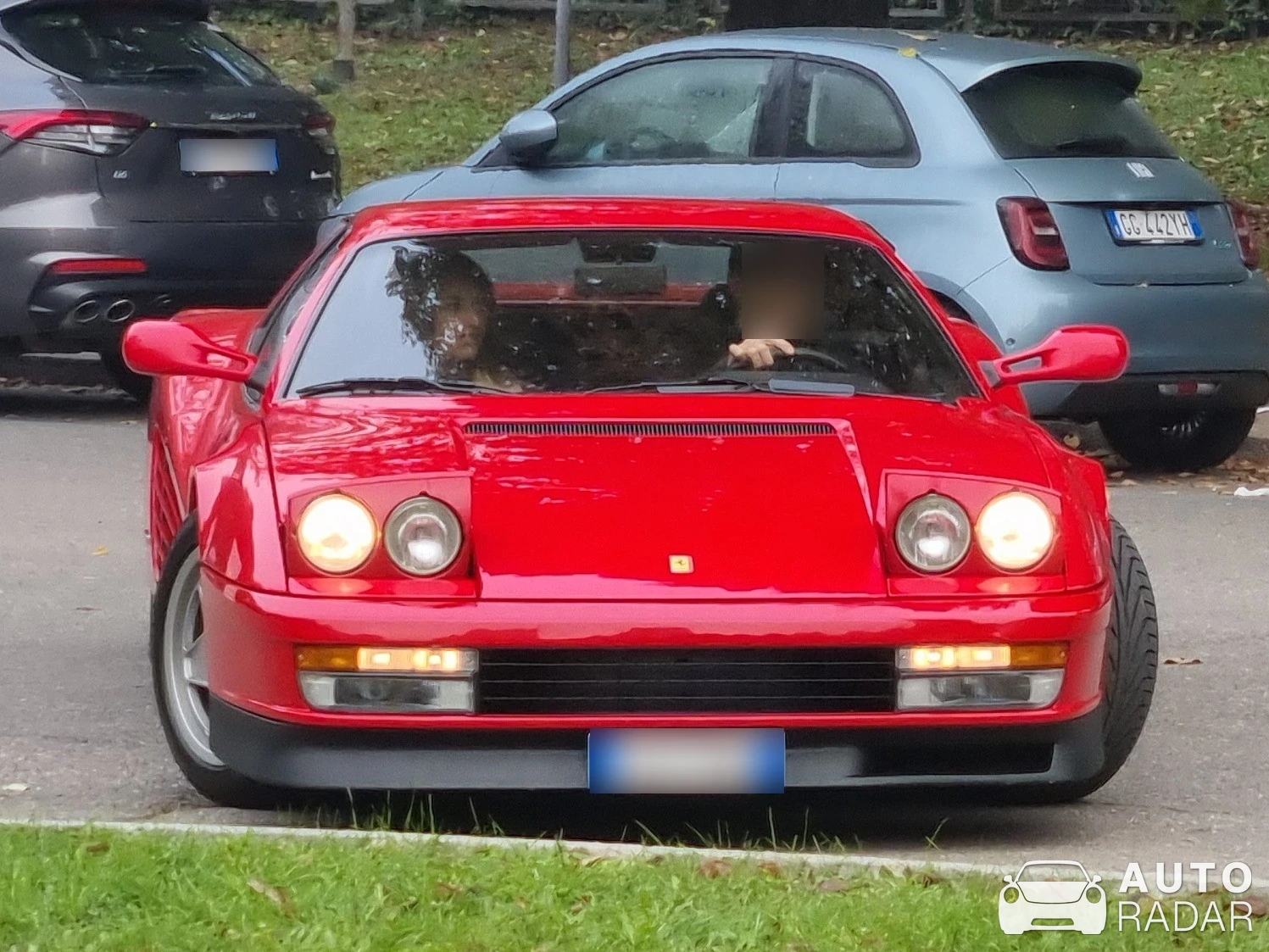 Ferrari Testarossa spotted in Milano, Italia
