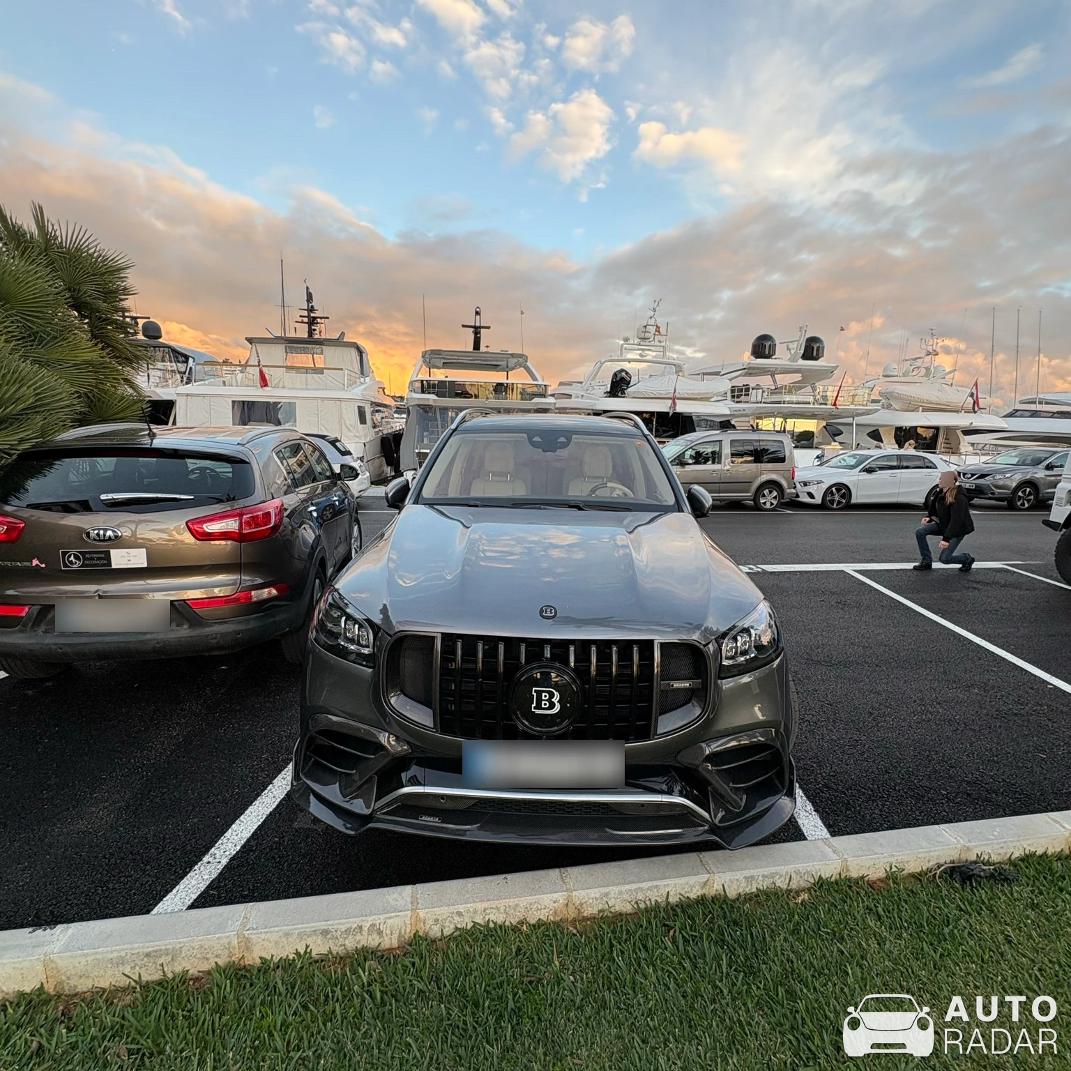 Mercedes-AMG Brabus GLS 63 X167 spotted in Portals Nous