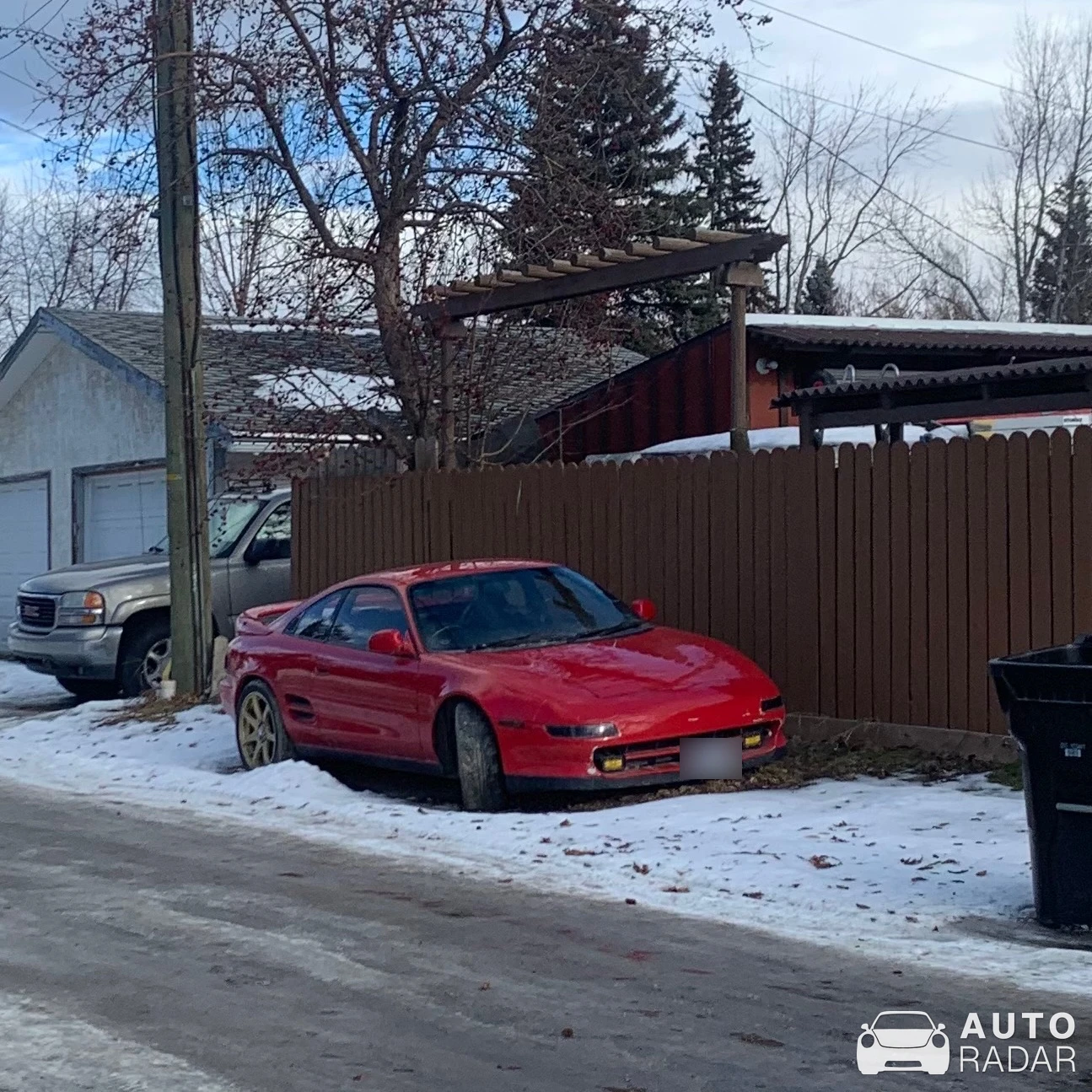 Toyota MR2 spotted in Calgary, Canada
