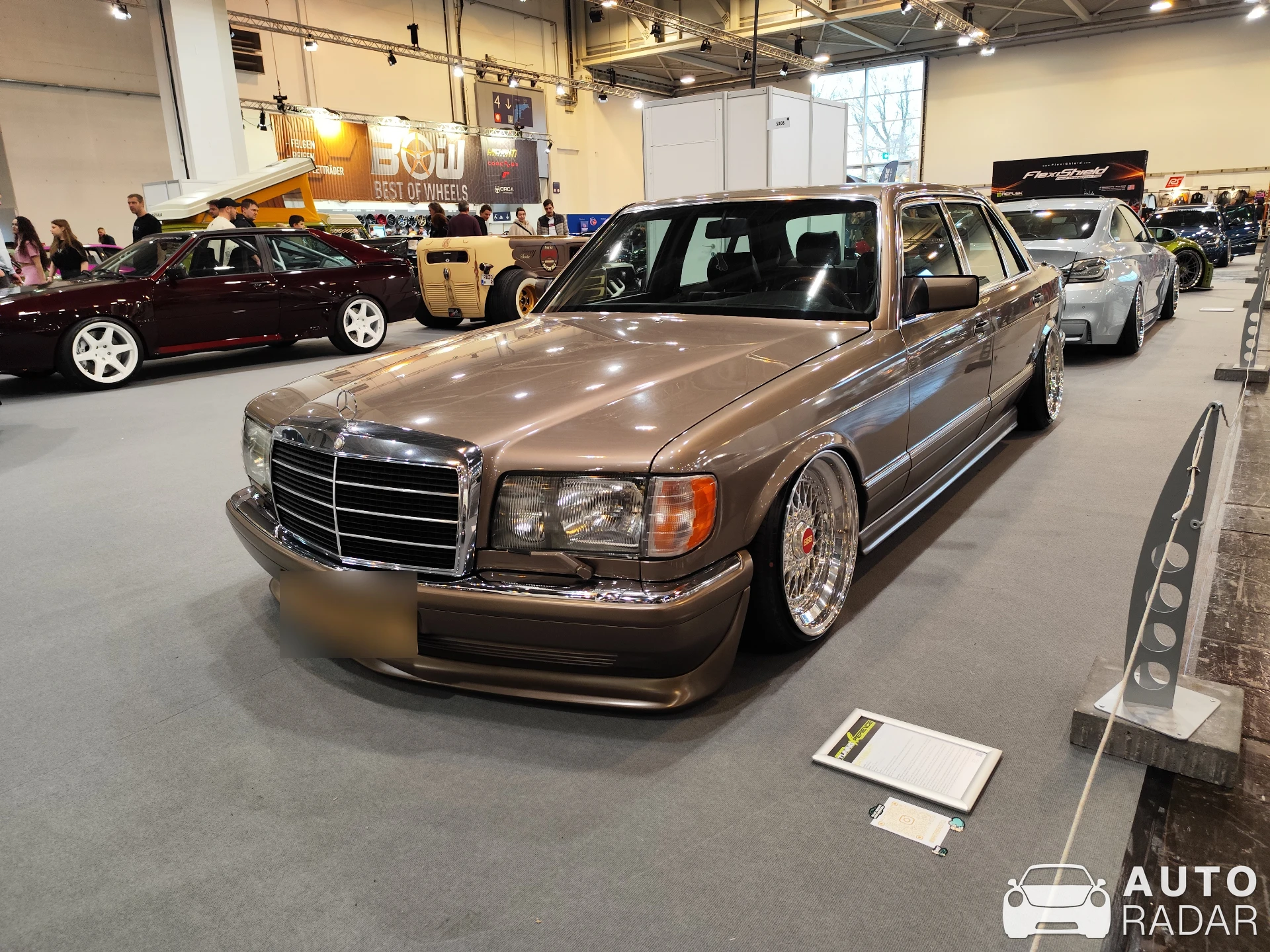 Mercedes-Benz 500 SEL spotted in Essen