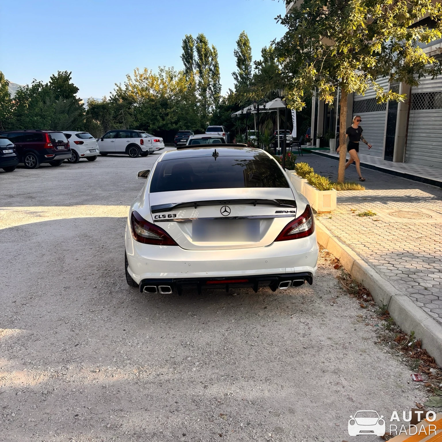 Mercedes-Benz CLS 63 AMG C218 spotted in Vlora