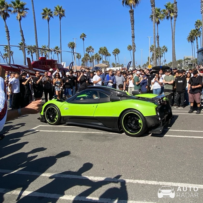 Pagani Zonda Cinque spotted in Huntington Beach