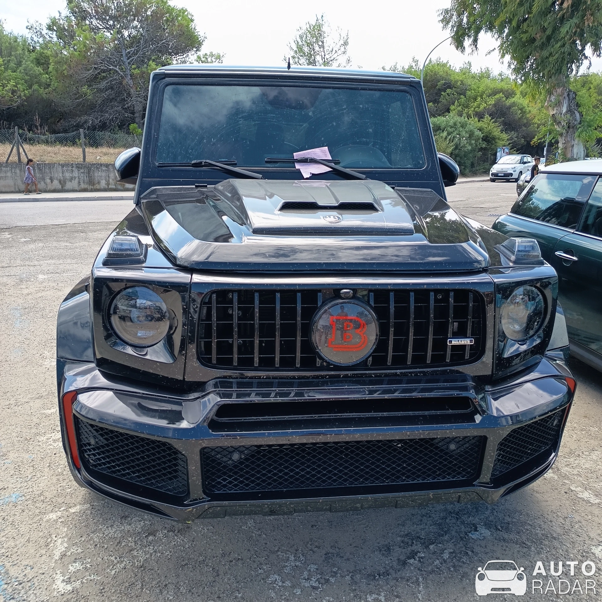 Mercedes-AMG Brabus G 800 XLP Superblack spotted in Termoli