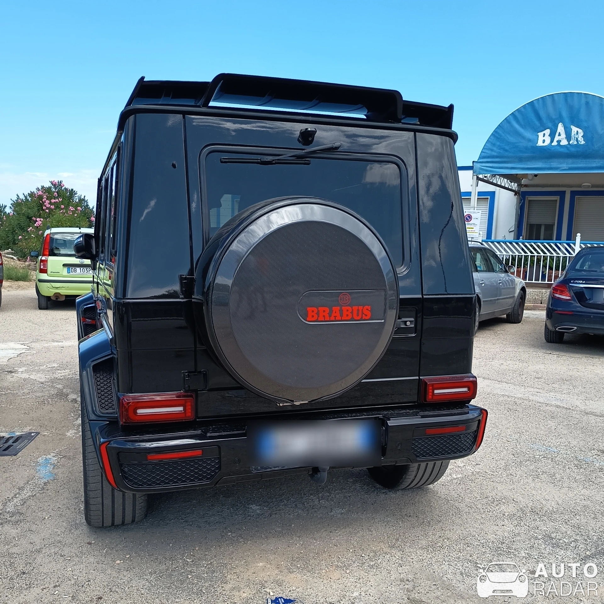 Mercedes-AMG Brabus G 800 XLP Superblack spotted in Campomarino