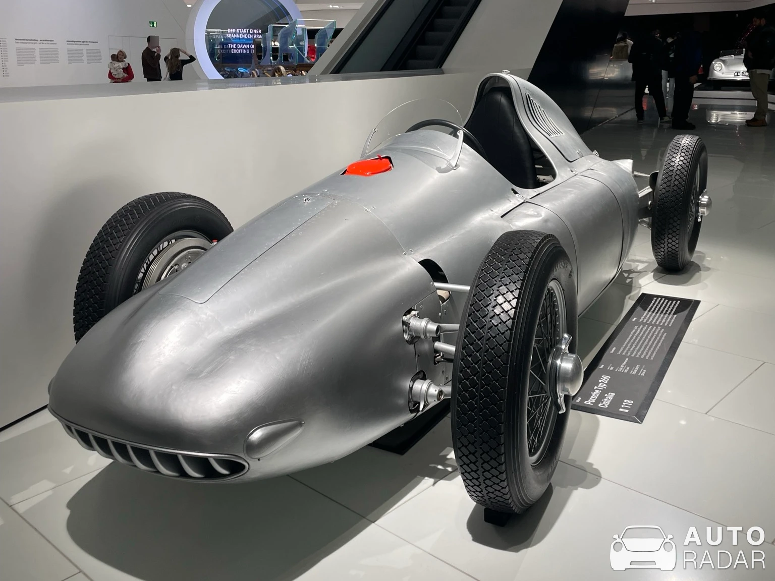 Porsche Type 360 Cisitalia spotted in Stuttgart