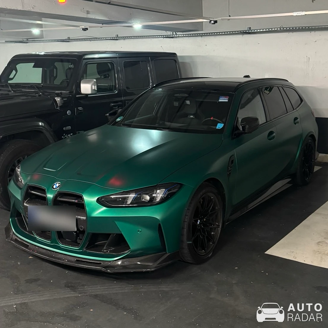 BMW M3 G81 Touring Competition spotted in Barcelona, España
