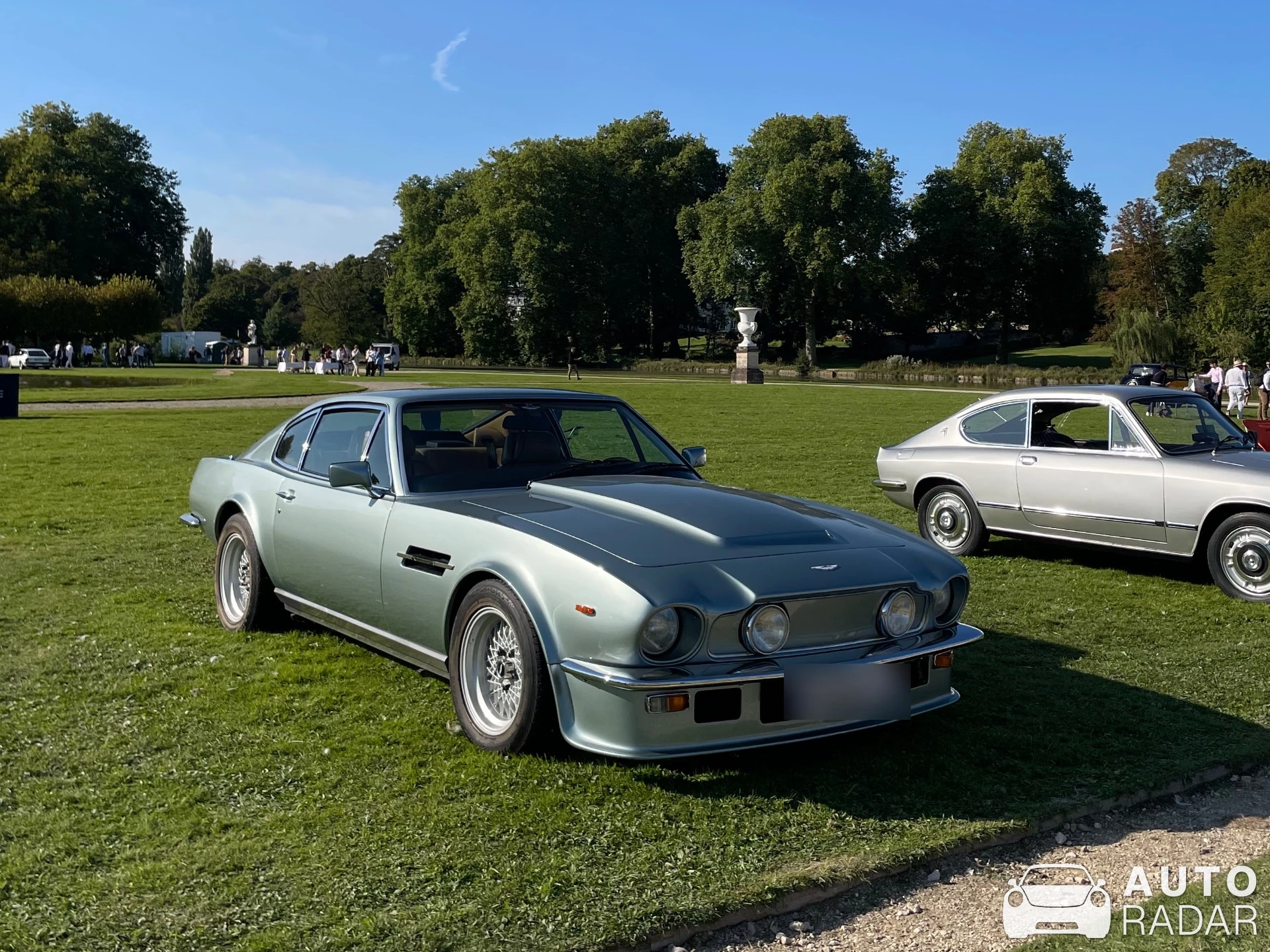 Aston Martin V8 Vantage spotted in Chantilly, France