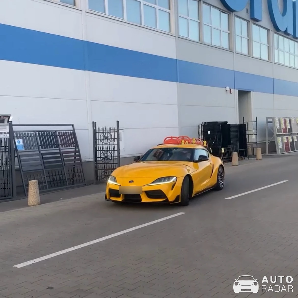 Toyota GR Supra A90 spotted in Nowy Sącz, Polska