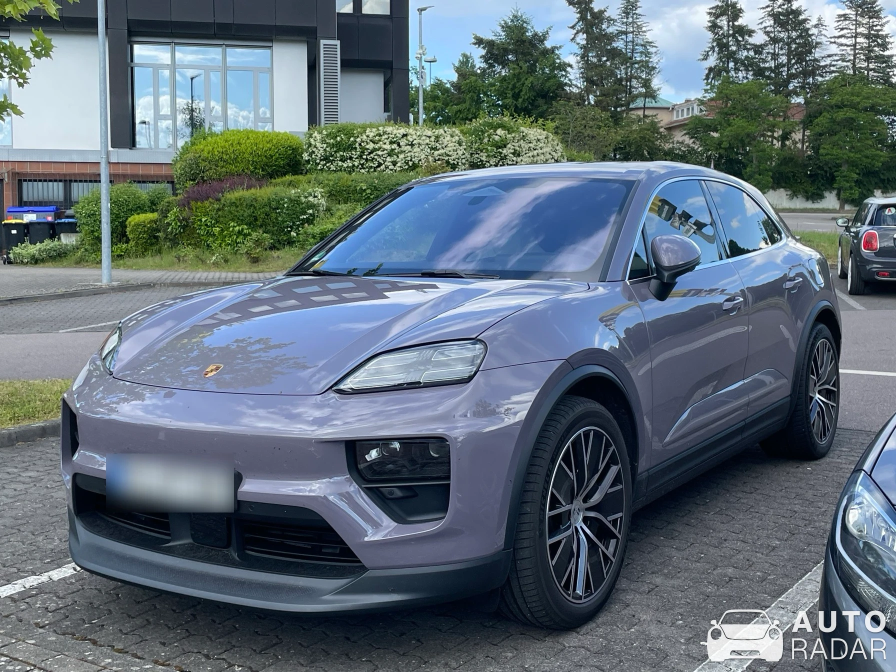 Porsche Macan EV spotted in Saarbrücken