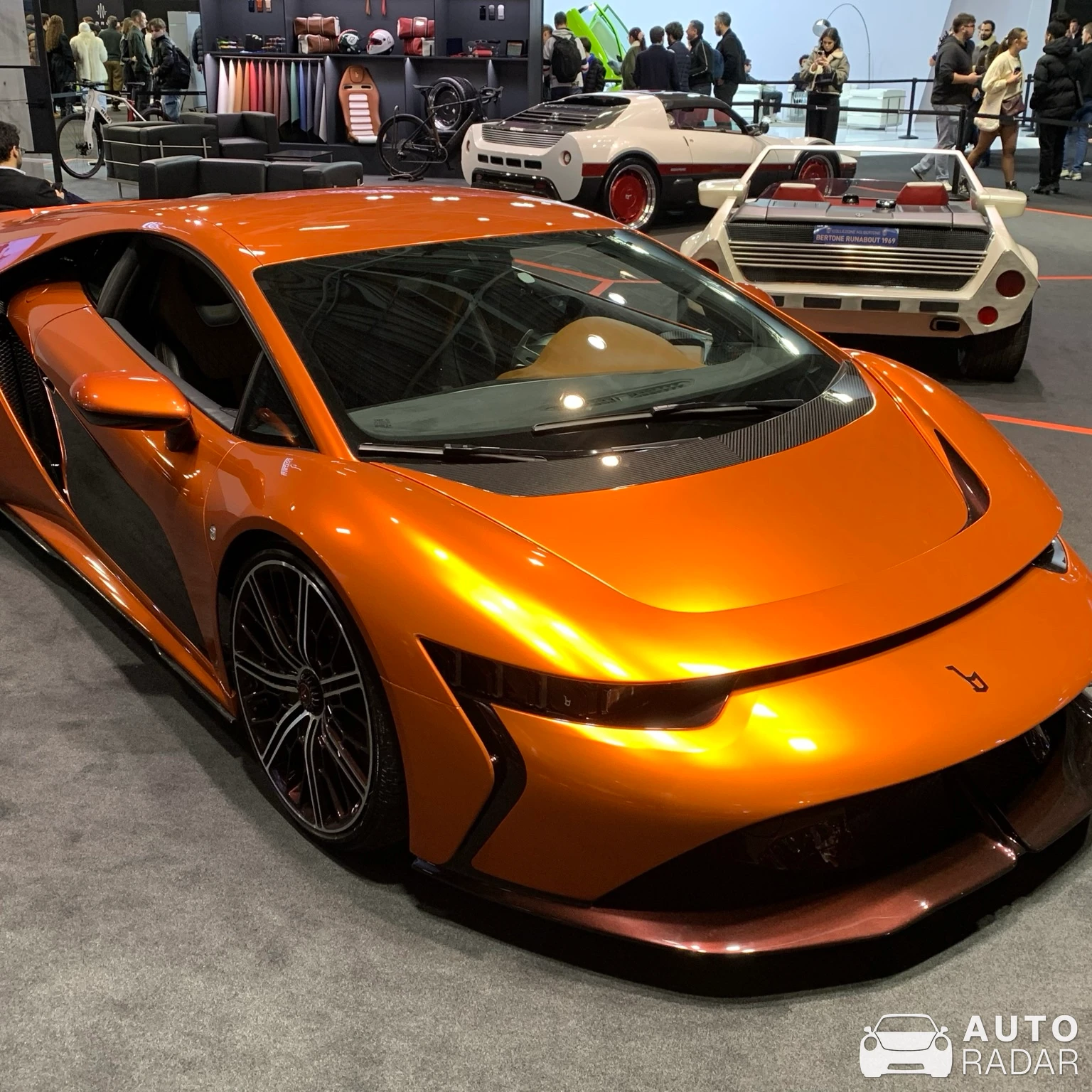 Bertone GB110 spotted in Paris