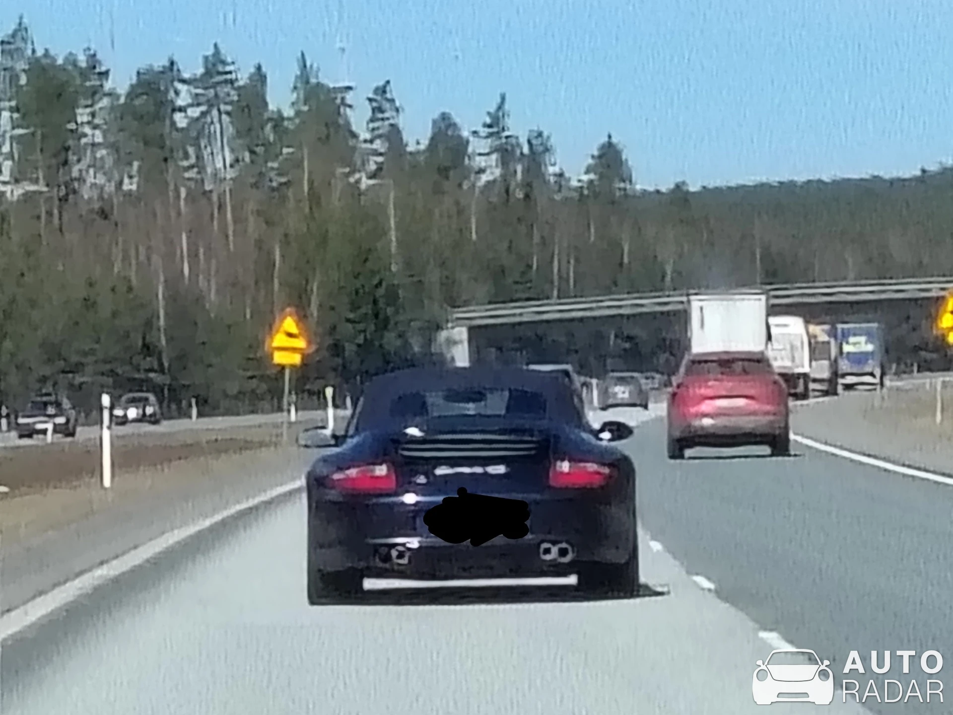 Porsche 997 Carrera 4S spotted in Hämeenlinna