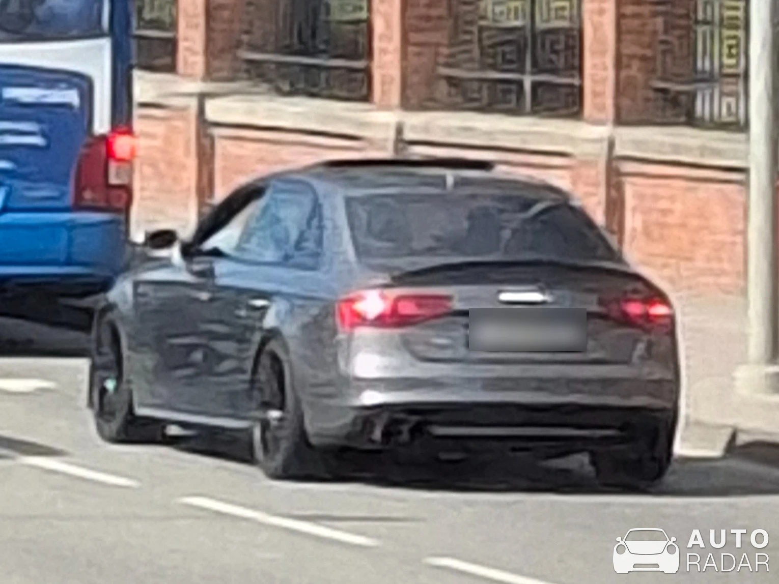 Audi RS4 Sedan spotted in Klaipeda City