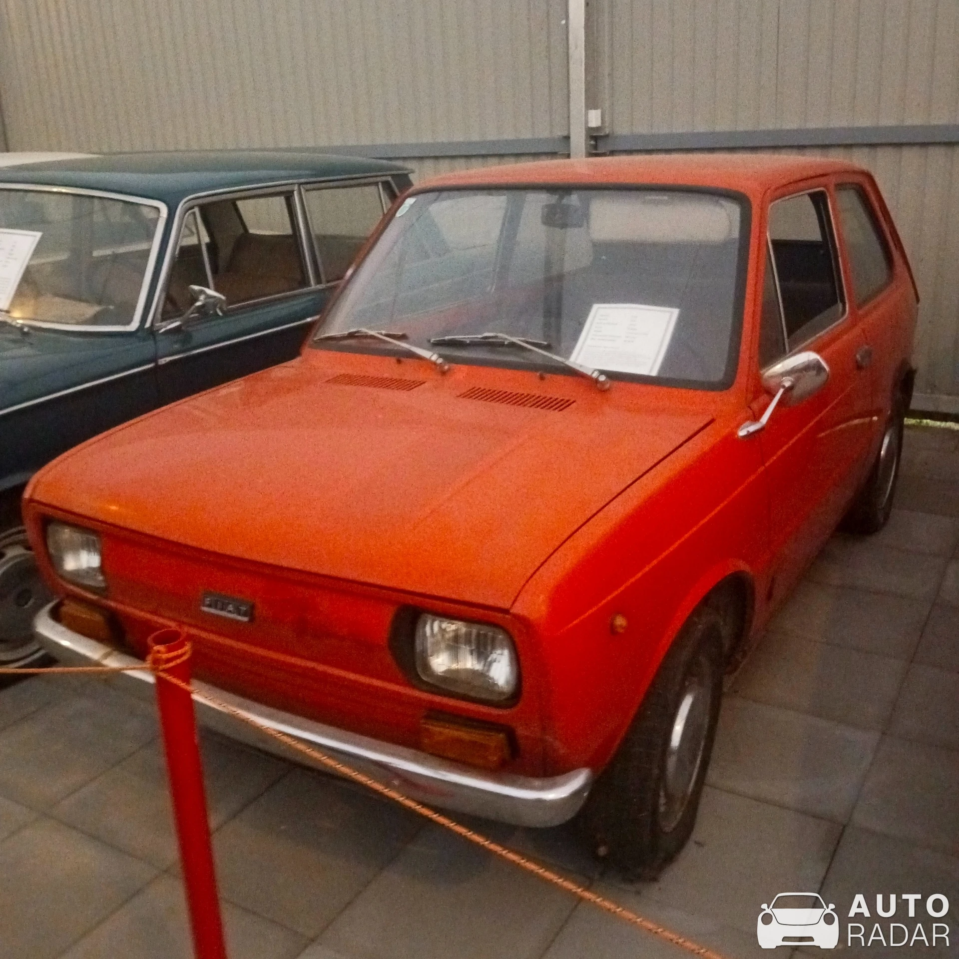 Fiat 133 spotted in Nieborów