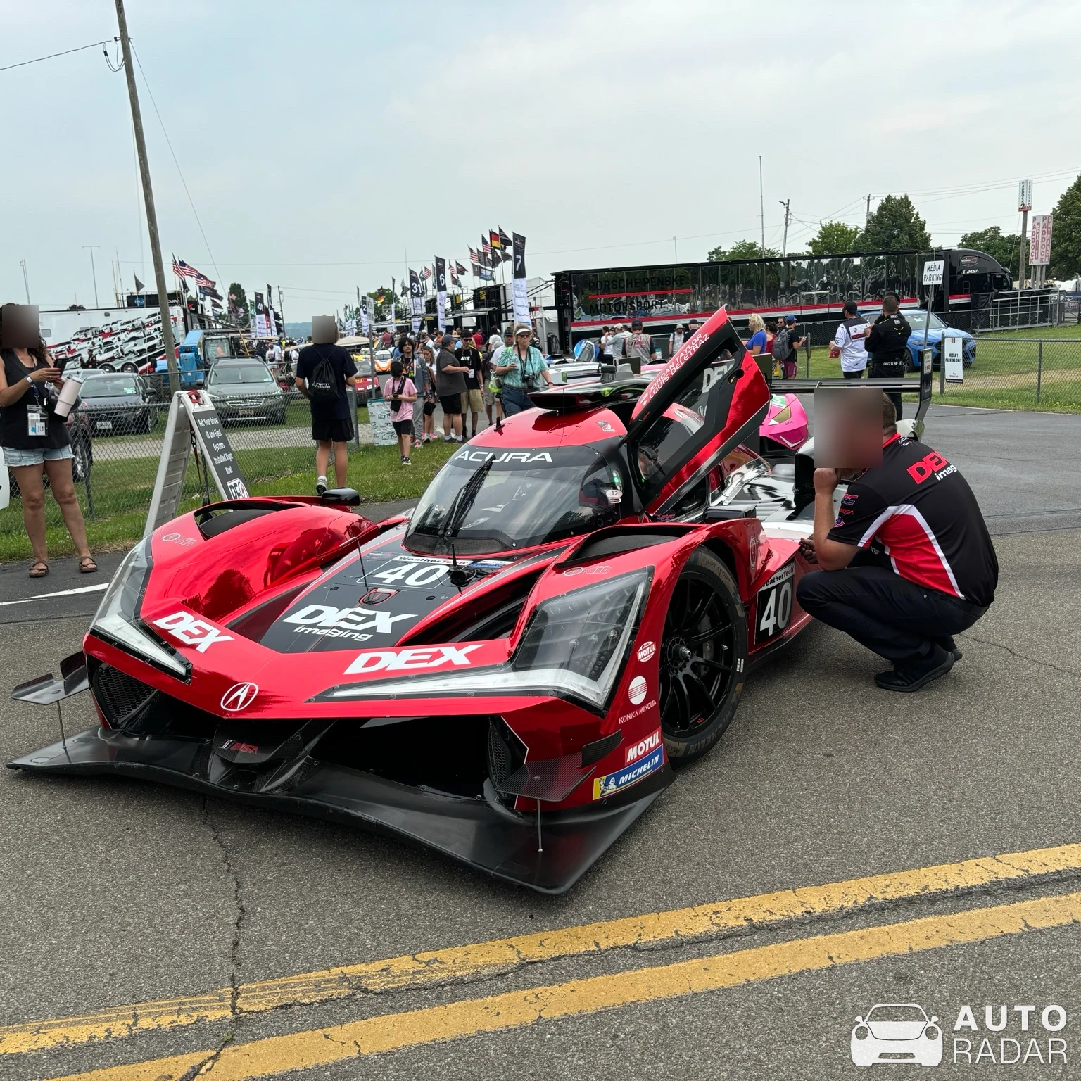 Acura ARX-06 spotted in Watkins Glen
