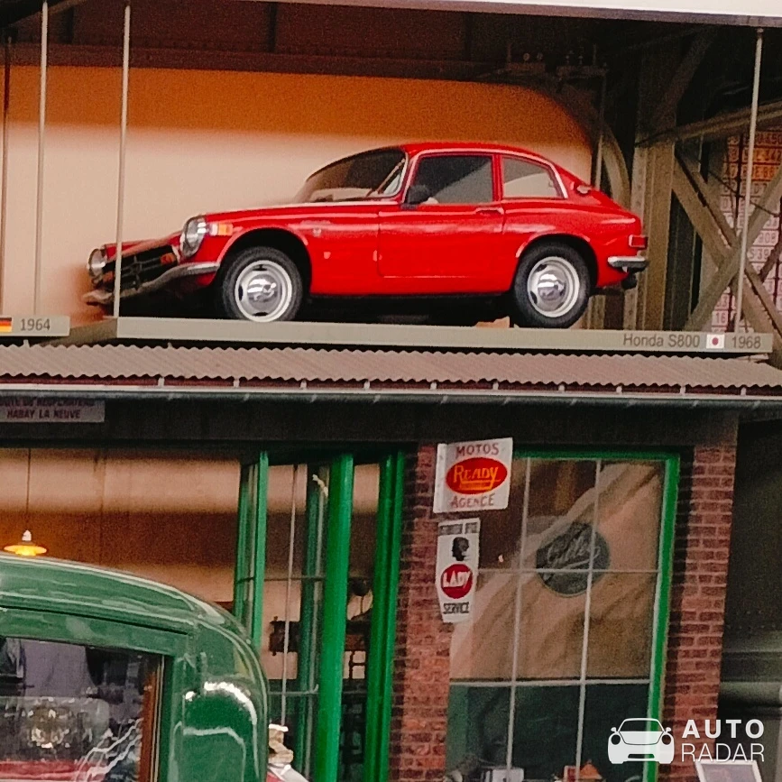 Honda S800 spotted in Brussels