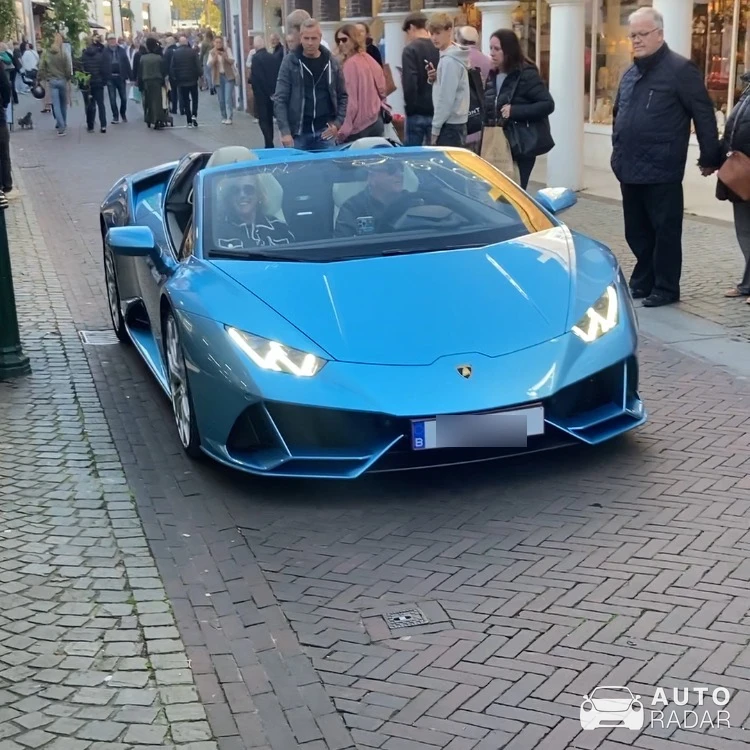 Lamborghini Huracán LP640-4 EVO Spyder spotted in Sluis, Netherlands
