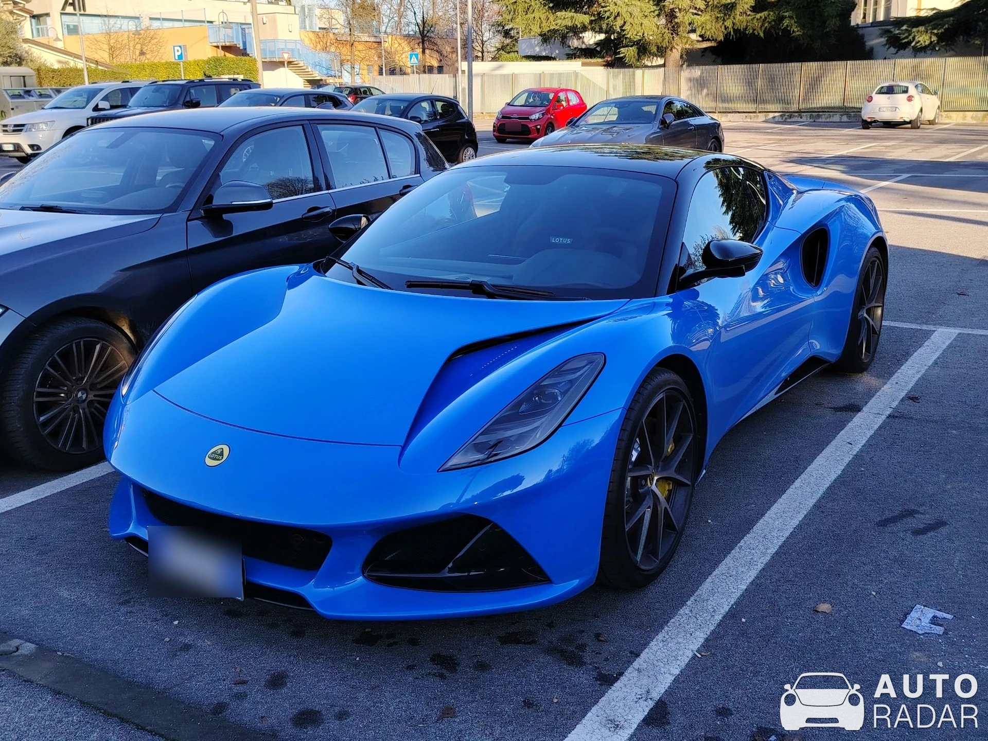 Lotus Emira I4 First Edition spotted in Padova, Italy