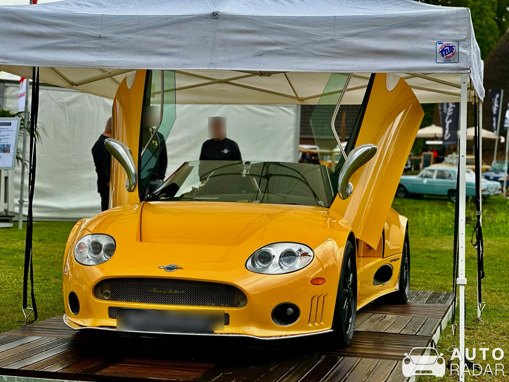 Spyker C8 Spyder spotted in Beesd, Netherlands