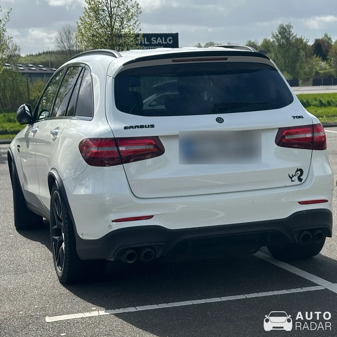 Mercedes-AMG Brabus GLE B63S-700 spotted in Aalborg
