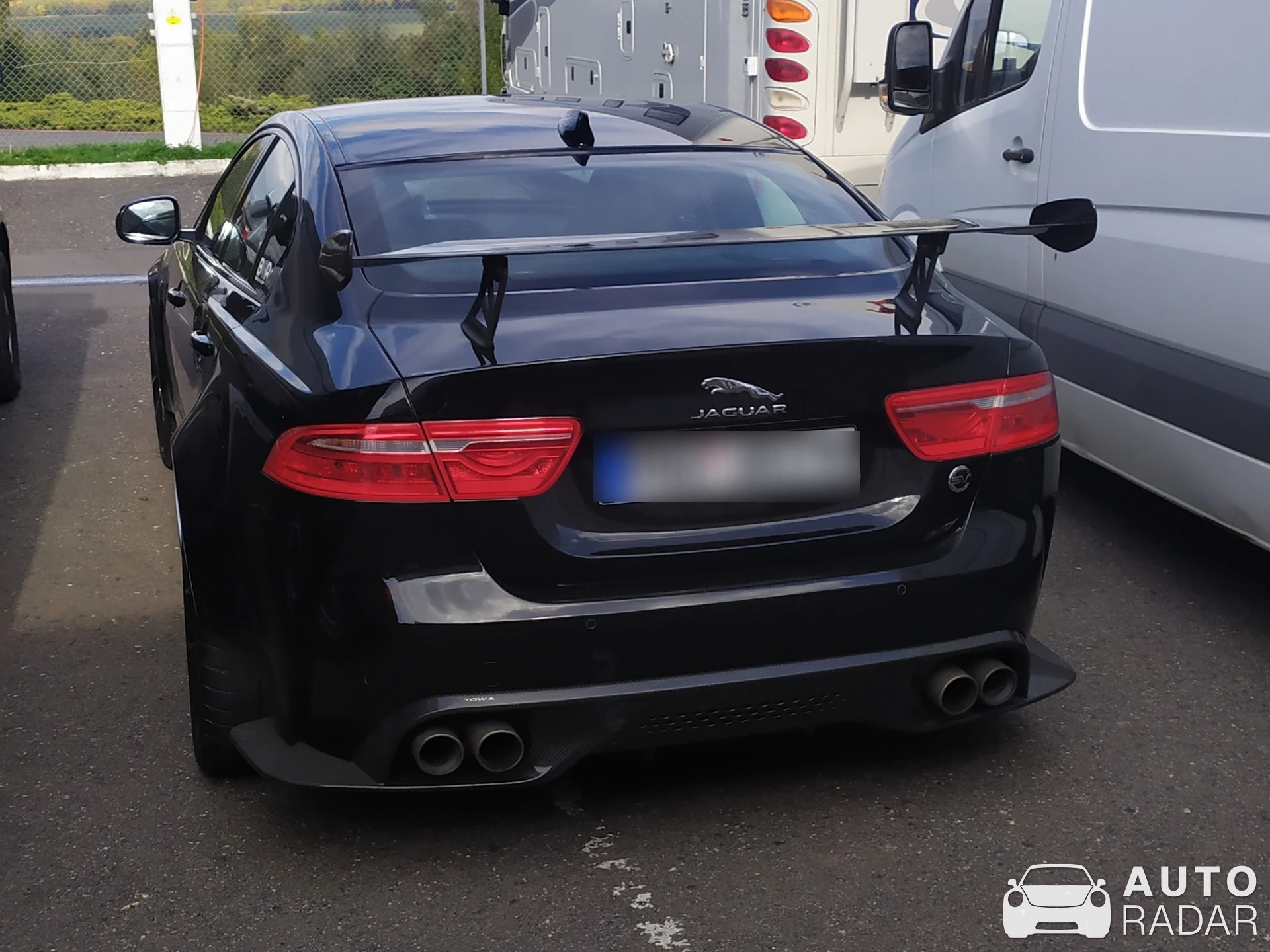 Jaguar XE SV Project 8 spotted in Most