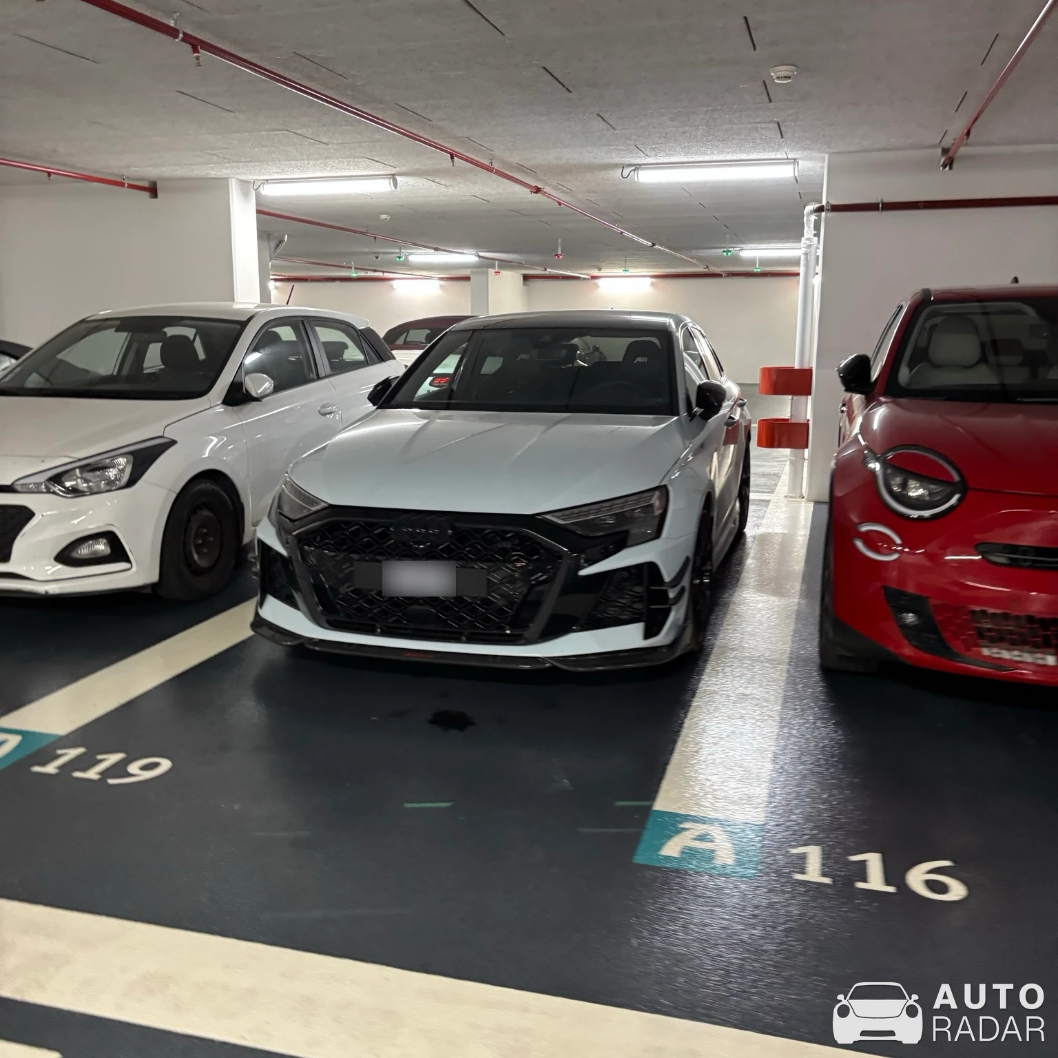Audi ABT RS3-R Sedan 8Y spotted in Monaco
