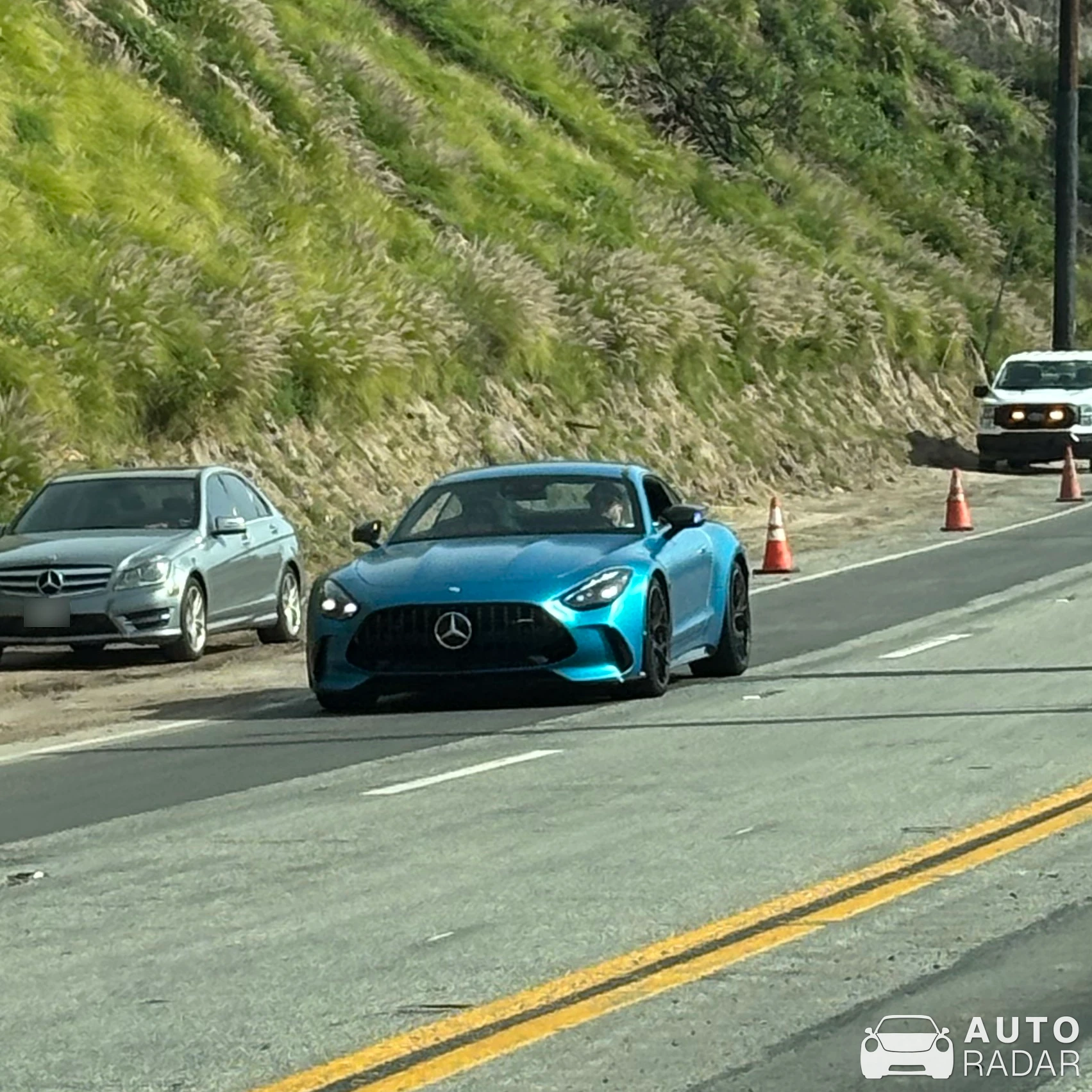 Mercedes-AMG GT 43 C192 spotted in Malibu