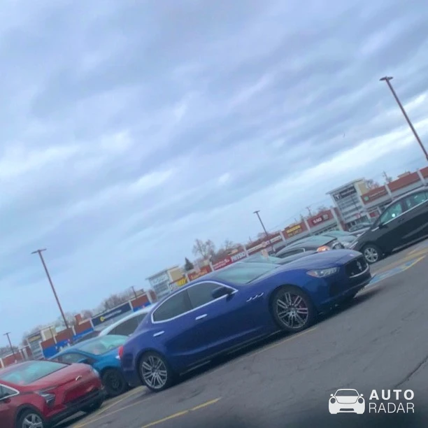 Maserati Ghibli spotted in Montréal, Canada
