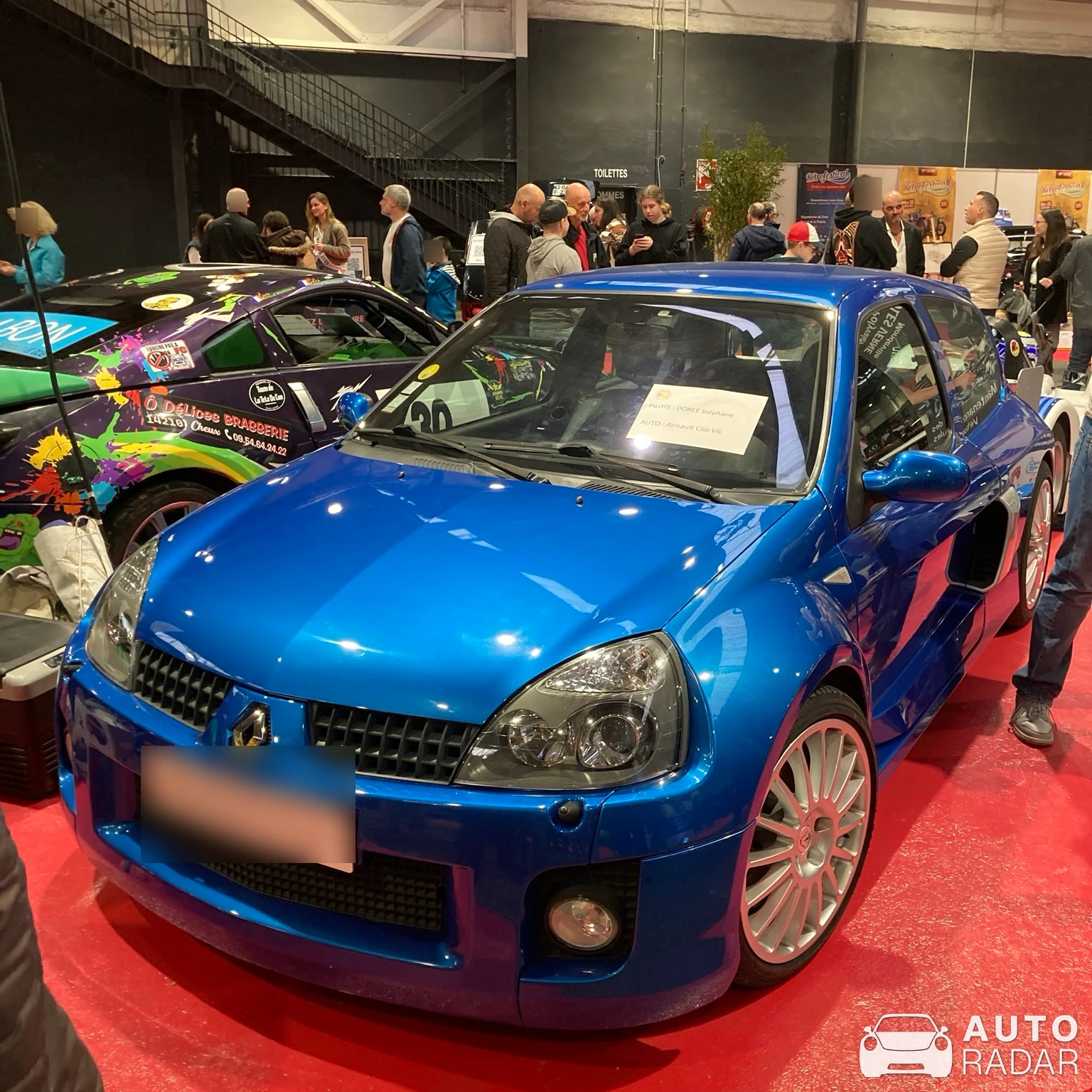 Renault Clio V6 spotted in Caen