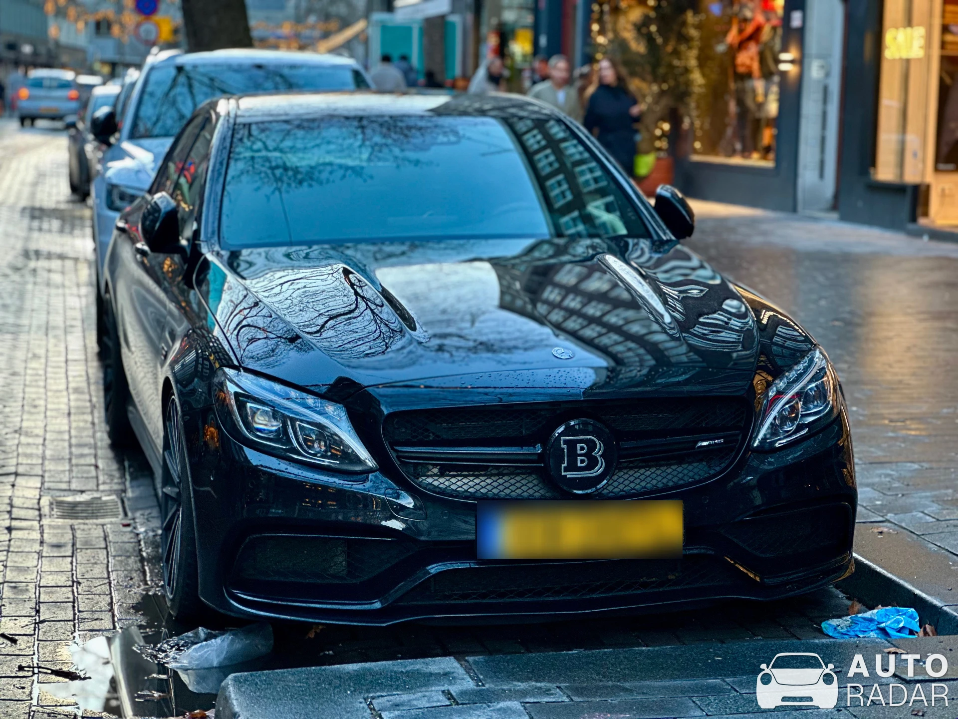 Mercedes-AMG Brabus C B40S-650 W205 spotted in Rotterdam