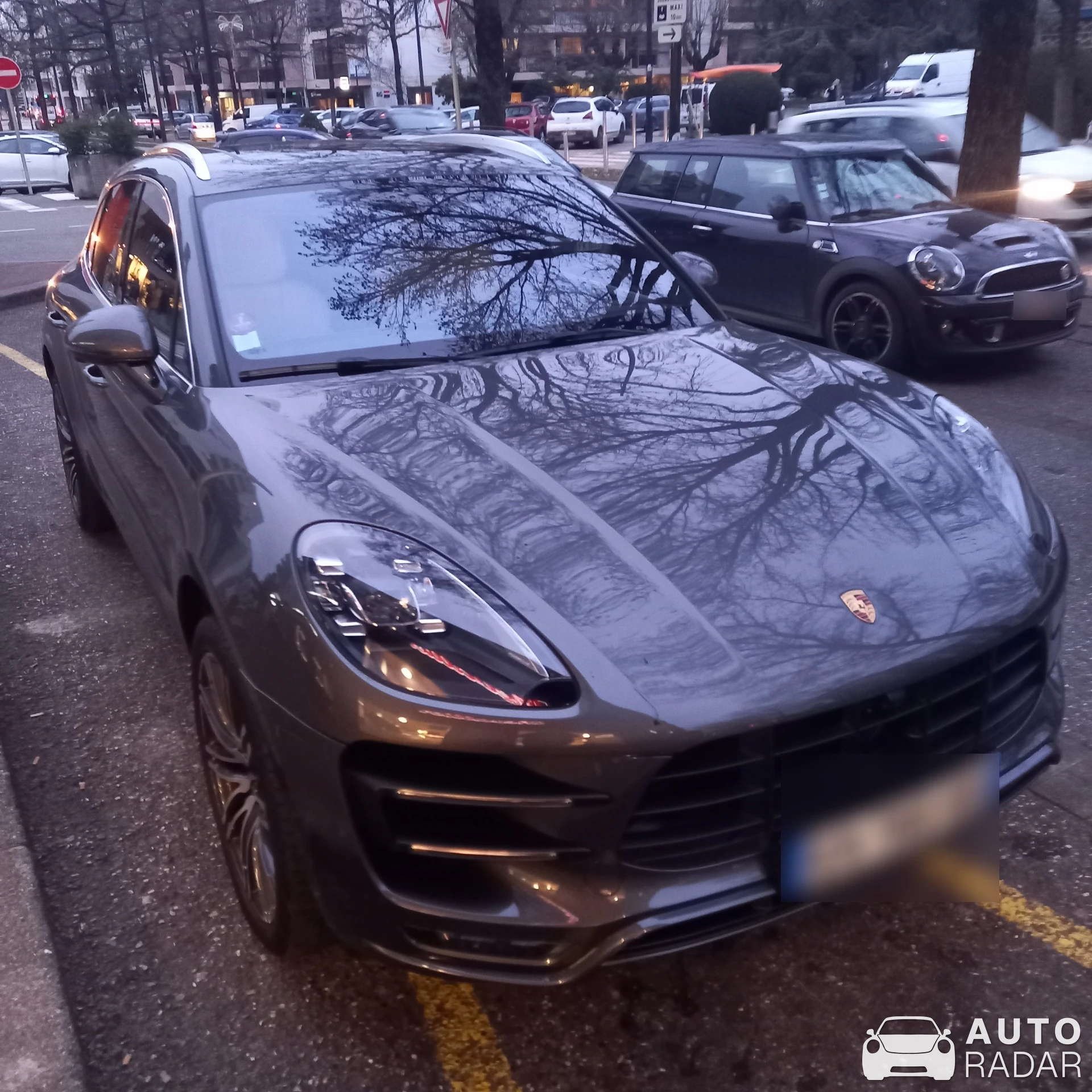 Porsche Macan Turbo spotted in Annecy, France