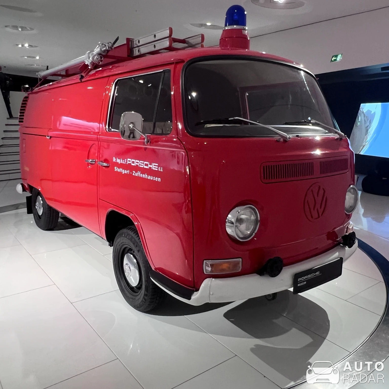 Volkswagen Transporter T2a Fire Truck spotted in Stuttgart, Deutschland