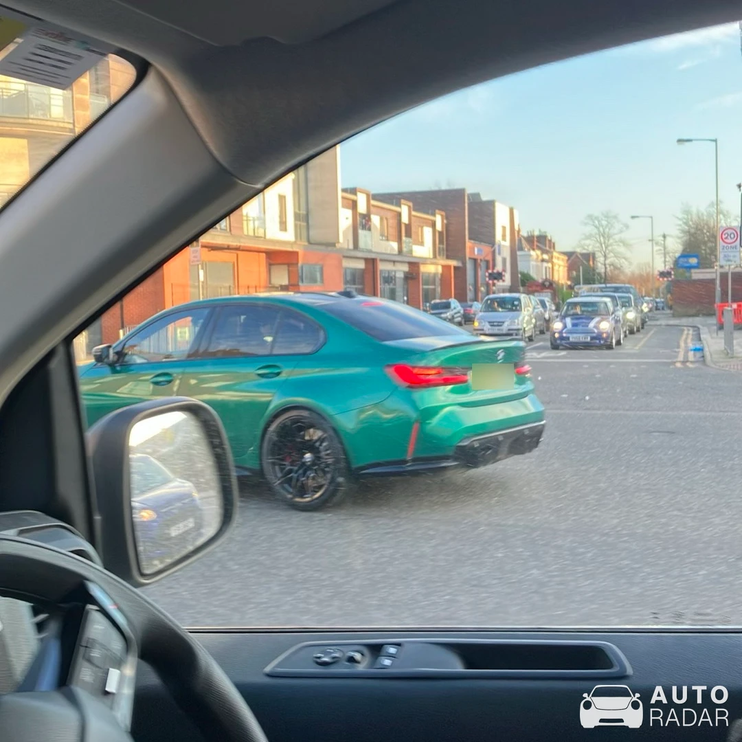 BMW M3 G80 Sedan Competition spotted in Fairfield, United Kingdom