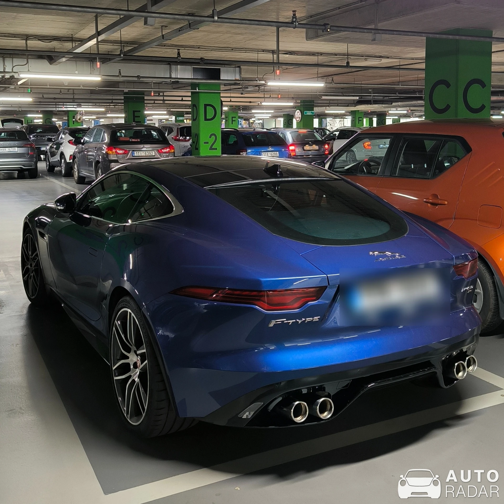 Jaguar F-Type P450 Coupé 2020 spotted in Ostrava