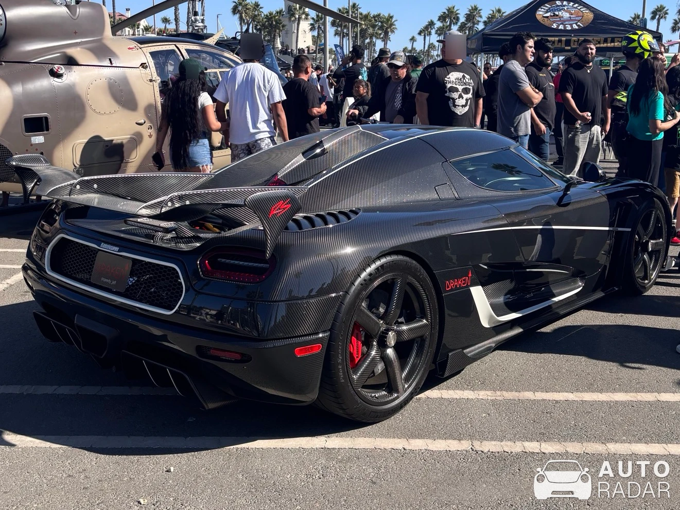 Koenigsegg Agera RS Draken spotted in Huntington Beach