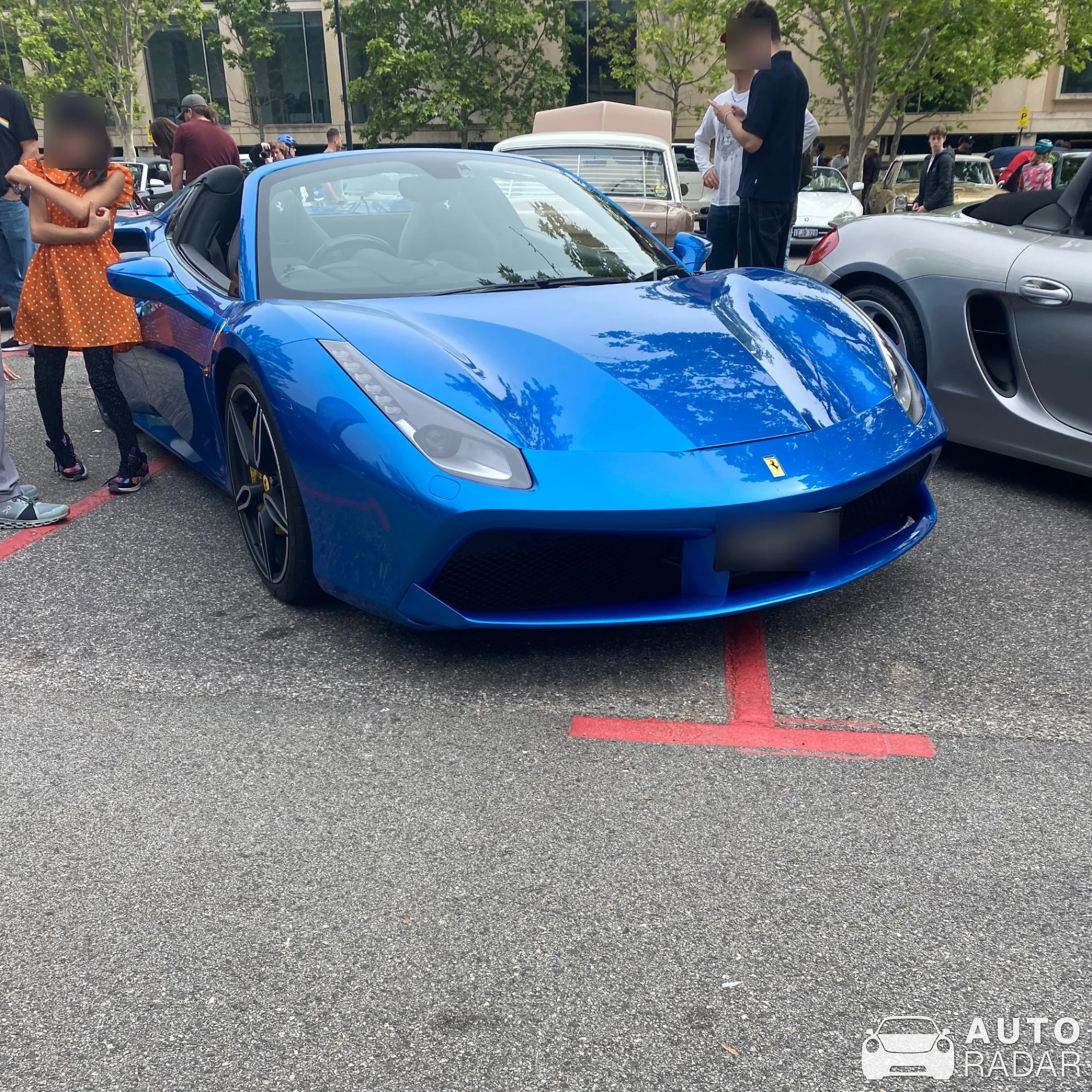 Ferrari 488 Spider spotted in Crawley, Australia