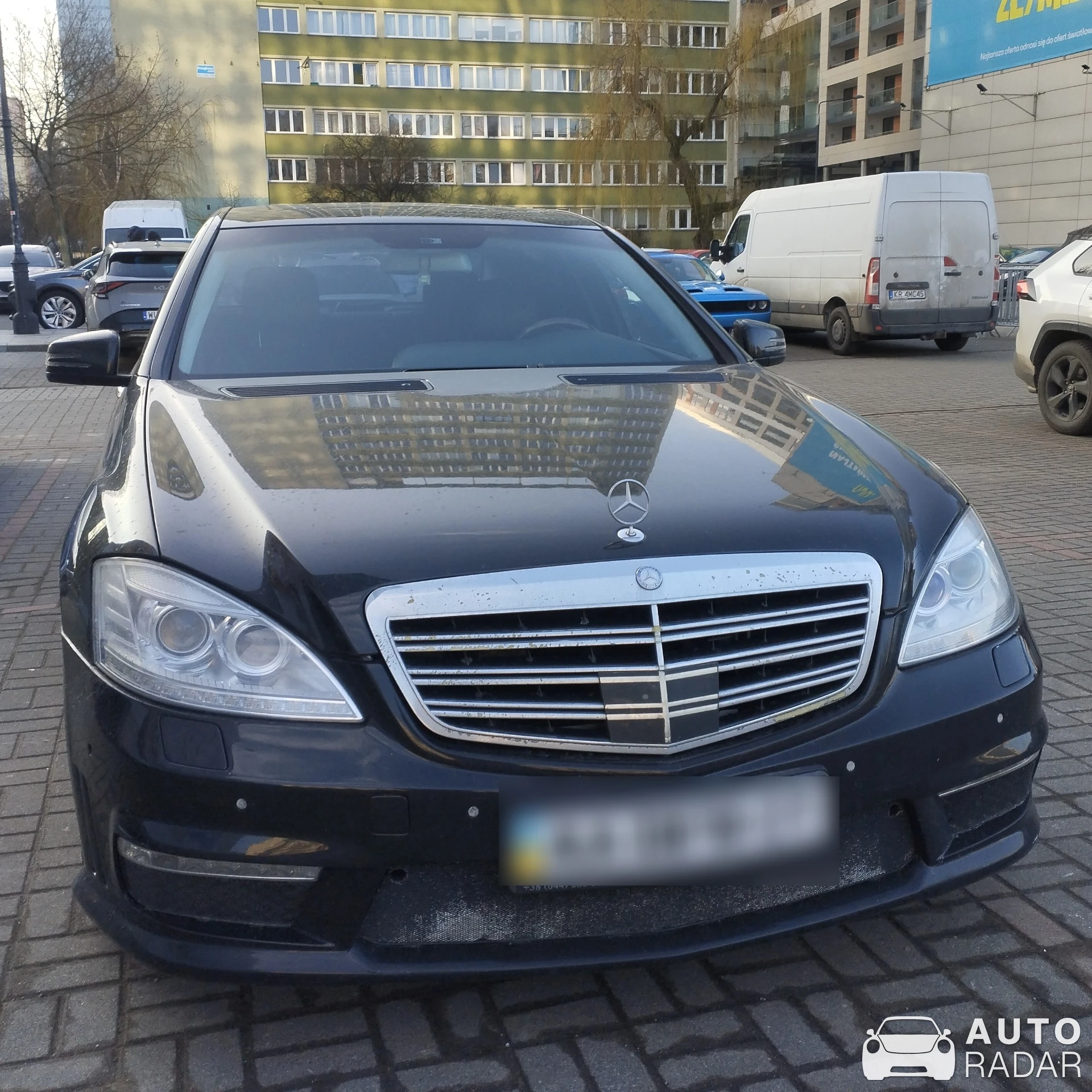 Mercedes-Benz S 63 AMG W221 spotted in Warszawa, Polska