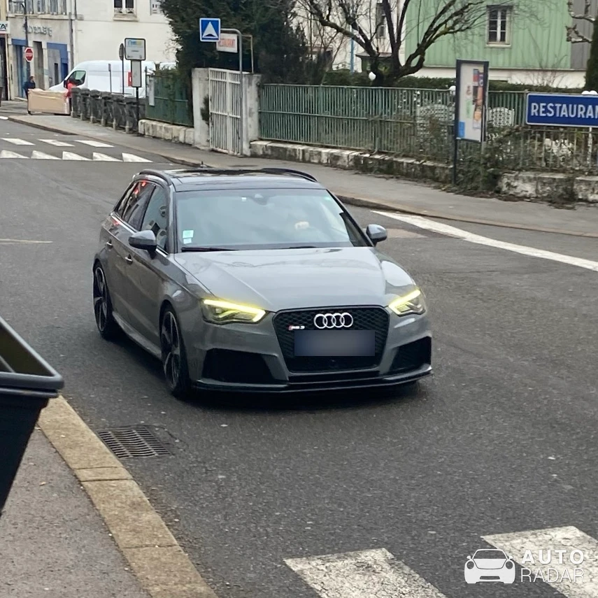Audi RS3 Sportback 8V spotted in Geneva
