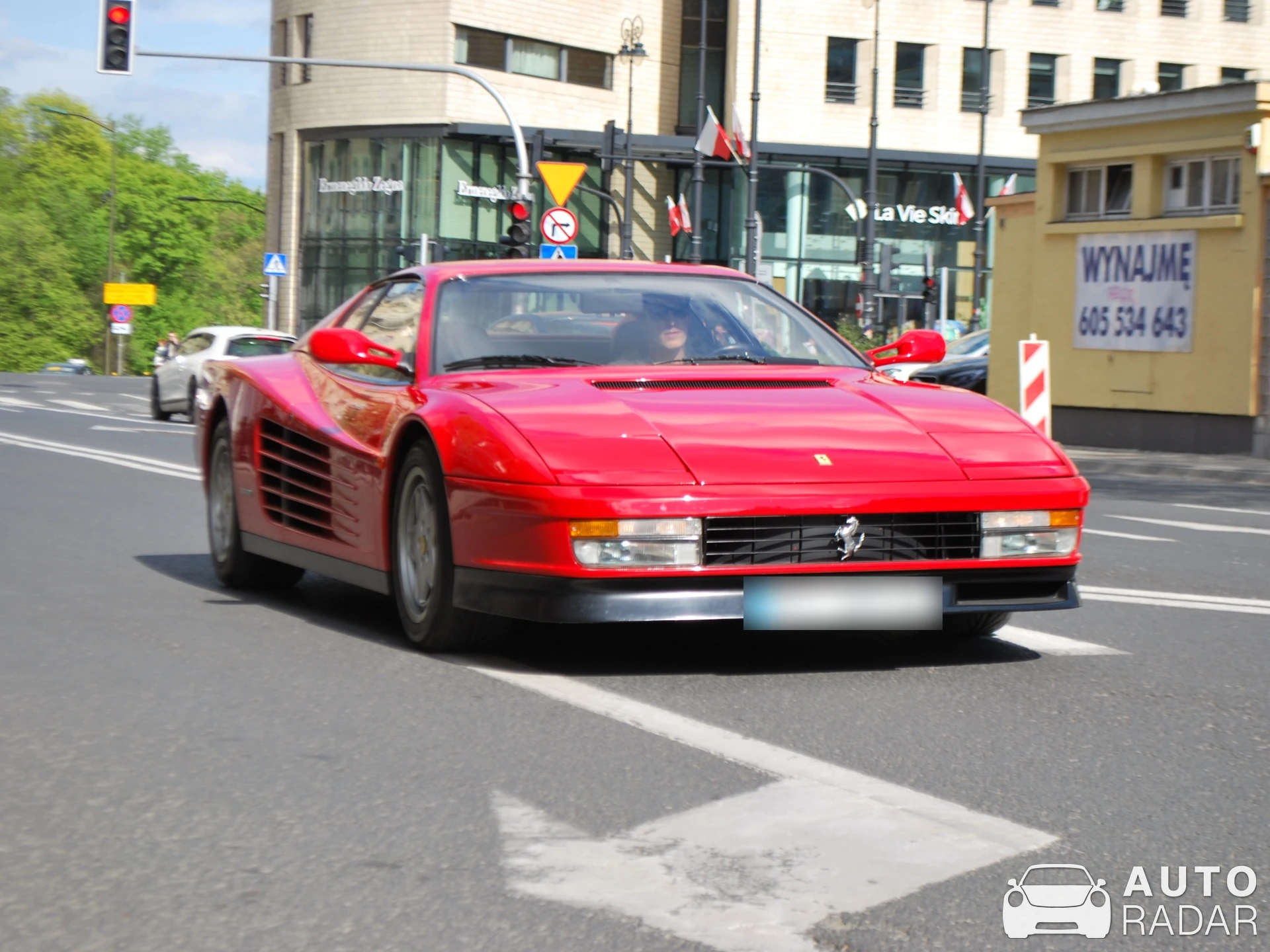 Ferrari Testarossa spotted in Warszawa, Poland